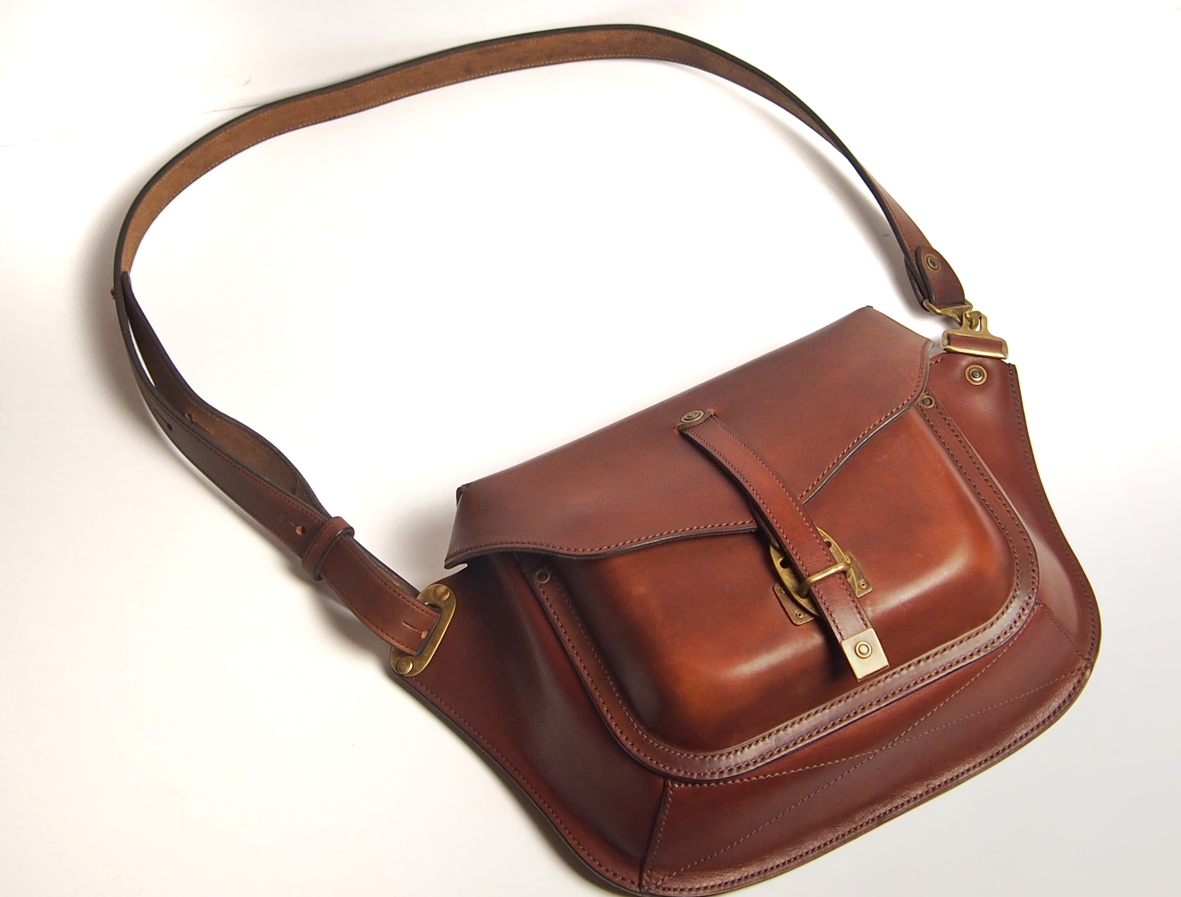 Кожаная сумка