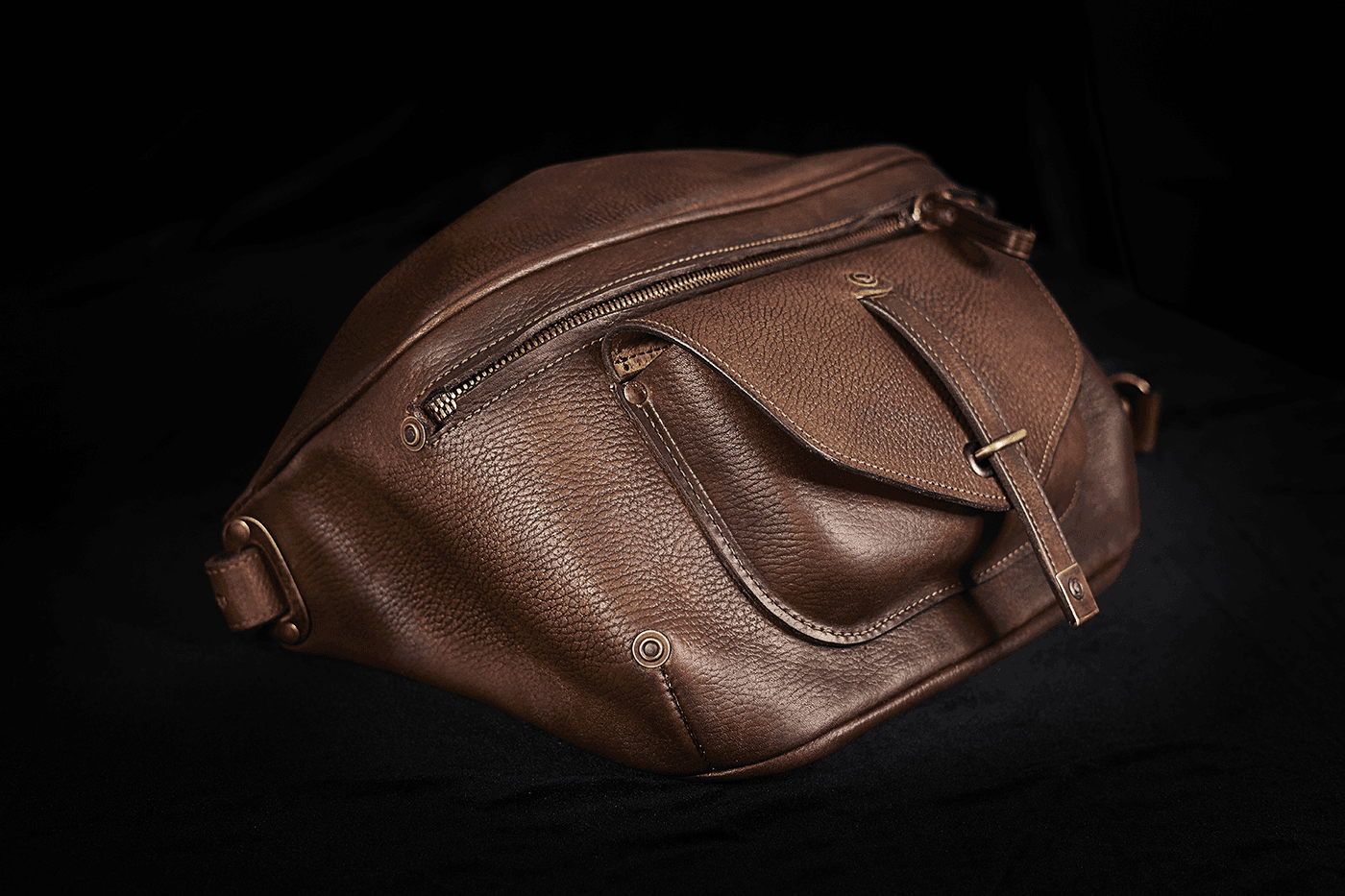 Охотничья сумка — вид сзади