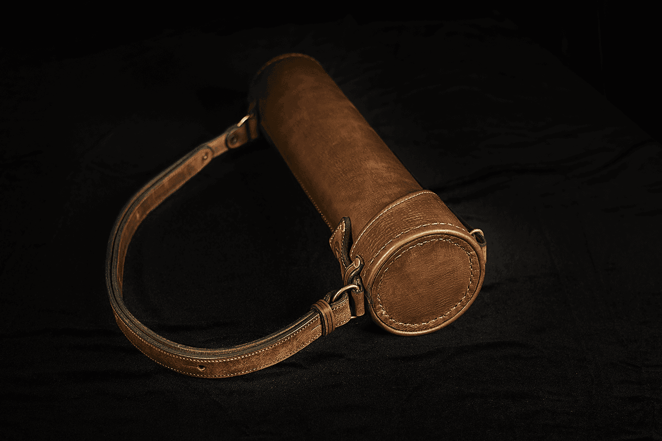 Тубус кожаный — детали